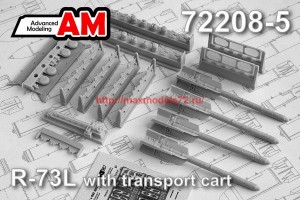 AMC 72208-5   Транспортная тележка с ракетами Р-73 (thumb67662)